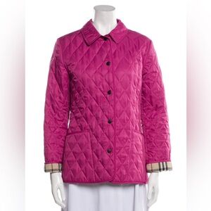 Burberry brit size extra large Quilted Logo Jacket Real